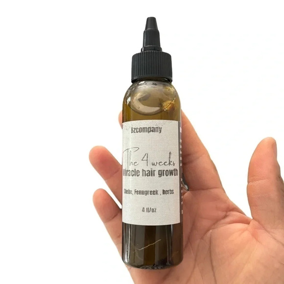COPY - Hair growth oil, help with alopecia, hair loss, chebe & fenugreek. Organ… - Picture 2 of 7